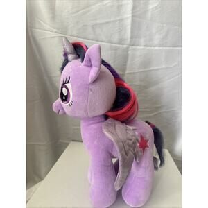 Build-A-Bear My Little Pony Twilight Sparkle Plush Purple Unicorn Wings BAB